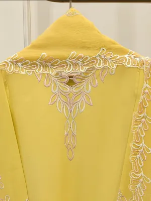 AGHANOOR - 3 Piece - Embroidered Cambric