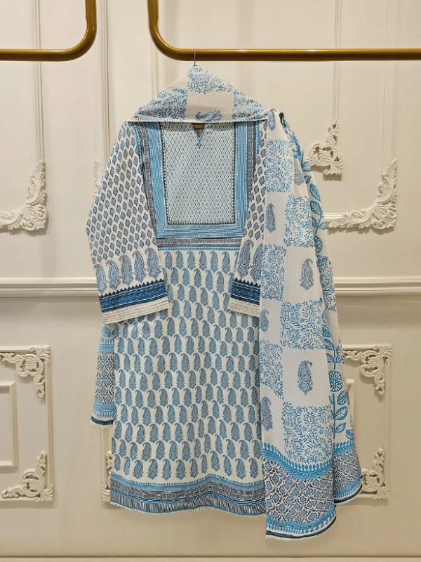 AGHANOOR- 2 Piece - Digital Printed Cambric Suit S113859