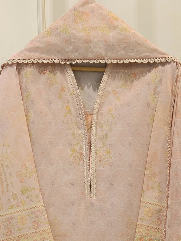 AGHANOOR - 3 Piece - Digital Printed Cambric Suit S113041