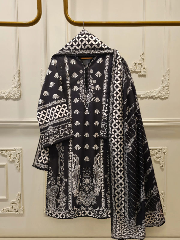 AGHANOOR -  2 Piece - Digital Printed Cotton Suit S114709