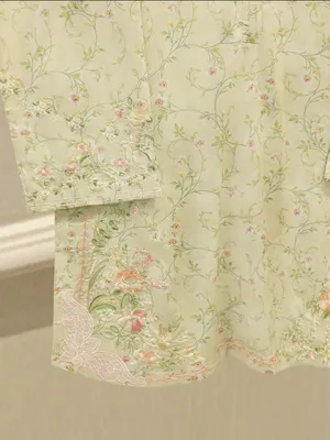 AGHANOOR -2 Piece - Embroidered Cambric Suit S114703