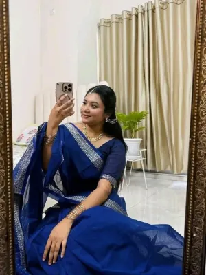 হাফসিল্ক নকশী শাড়ি