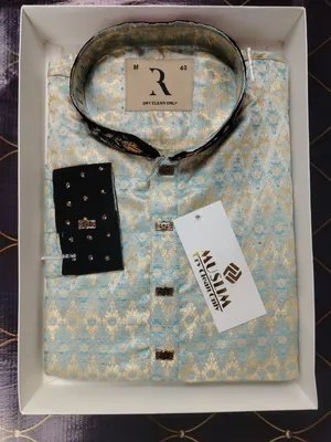 ইন্ডিয়ান ফেন্সি কটন কফ পাতা পাঞ্জাবি