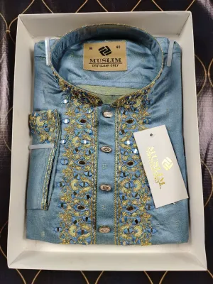 ইন্ডিয়ান রেয়ন  কারচুপি পাঞ্জাবী 