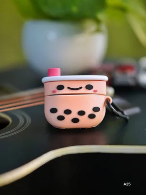 Peachy Boba Bliss – AirPods Cover