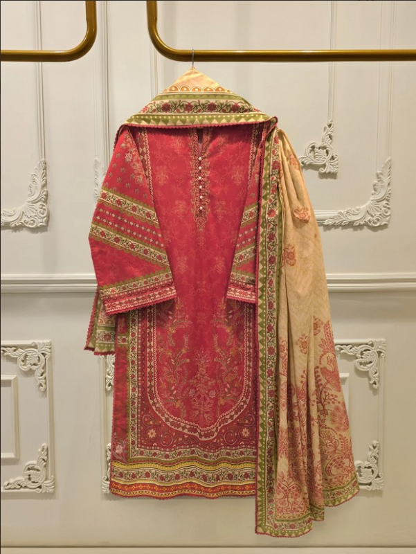 AGHANOOR - 3 Piece - Digital Printed Cambric 