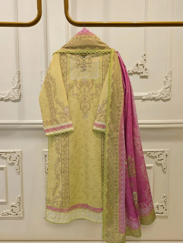 AGHANOOR - 3 Piece - Digital Printed Cambric