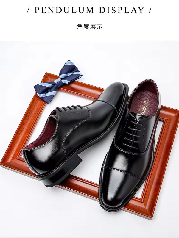 Majestic Leather Oxford Shoes