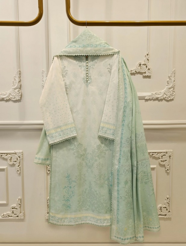 AGHANOOR - 3 Piece - Digital Printed Cambric Suit S113009