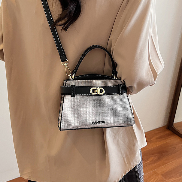 VERSATILE COLOR-BLOCKED WOMEN BAG 7931B