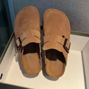 Height Warm Fur Nubuck Slippers for Women