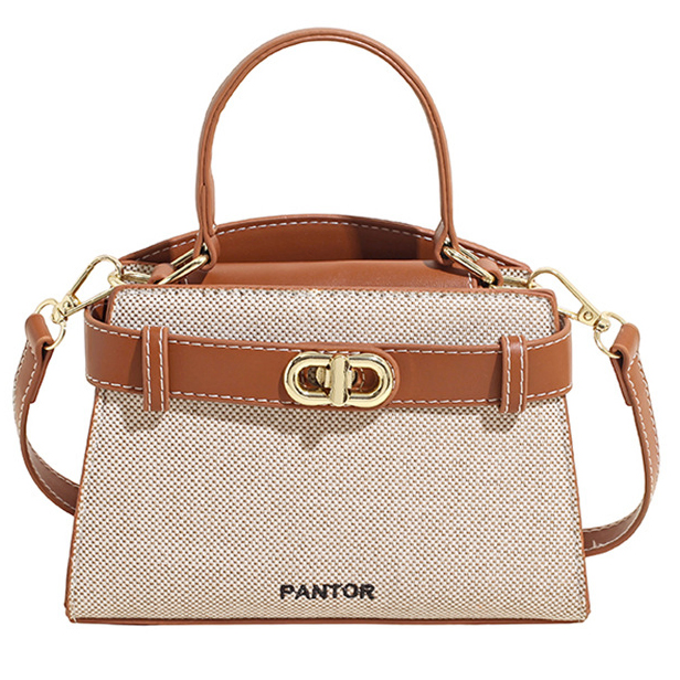 VERSATILE COLOR-BLOCKED WOMEN BAG GB-7931Br