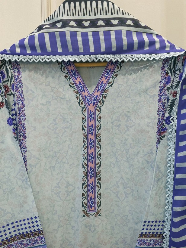 AGHANOOR -  3 Piece - Digital Printed Cambric Suit S112993