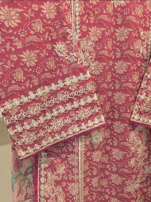 AGHANOOR - 3 Piece - Digital Printed Embroidered Cambric