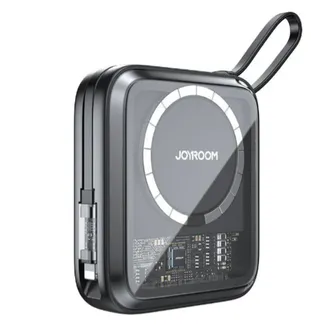 Joyroom 22.5W 10000mAh Magnetic Wireless Power Bank with Built in Lightning Cable
