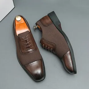 BRITISH STYLE HEIGHTENED FORMAL SHOE GB-7180