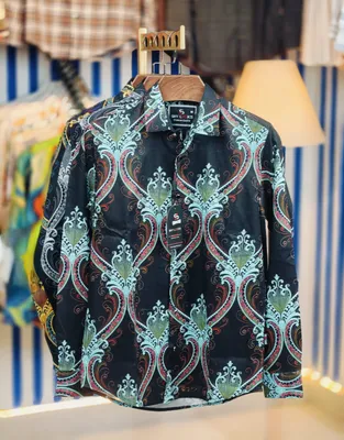 Digital Dubi Cotton Full sleeve Shirt