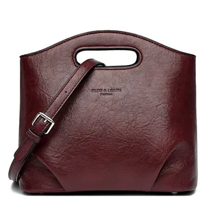 GENUINE LEATHER ENVELOPE WOMEN'S BAG 6089R