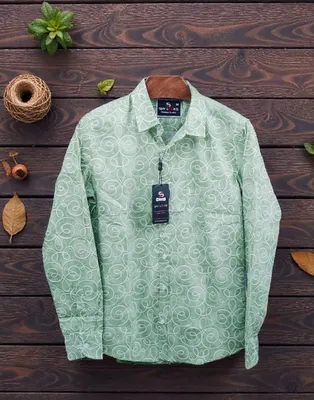 Pure Cotton full Sleeve Shirt for Men's