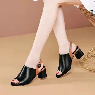 Thick Heel Women's Shoes 
