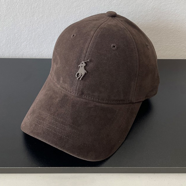 VERSATILE  MATTE SUEDE SOFT-TOP BASEBALL CAP 5778LBr