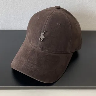 VERSATILE MATTE SUEDE SOFT-TOP BASEBALL CAP GB-5778LBr