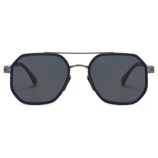 HIGH-END AVIATOR STYLE POLARIZED TRENDY GLASSES GB-ZTT002DBL