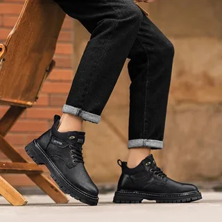 Crimson Bite Martin Boots