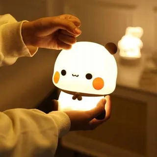 Cute Silicone Panda Touch LED Night Lamp (1 Pc)