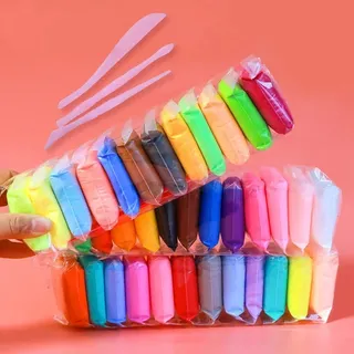 Air Dry Clay With Tools 12 Color