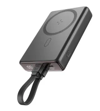Joyroom JR-PBM01 20W Magnetic Wireless Power Bank with Built-in Cable & Kickstand 10000mAh