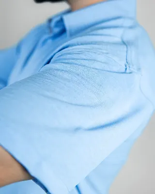 Basics Resort Shirts In Pacific Blue