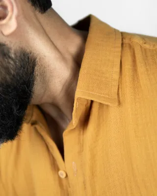 Basics Solid Shirts in Bronze Colourway