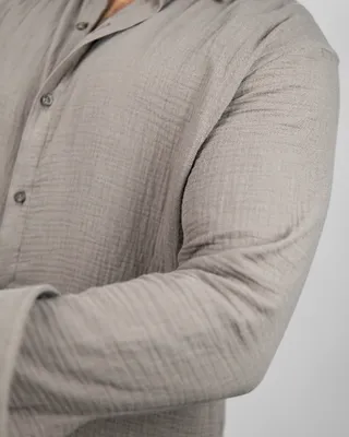 Basics Solid Shirts in Brown Colourway
