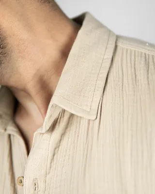 Basics Solid Shirts in Tan Colourway