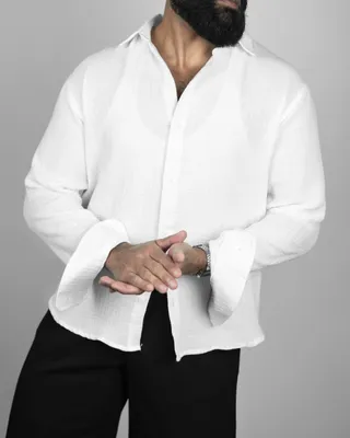 Basics Solid Shirts in White Colourway