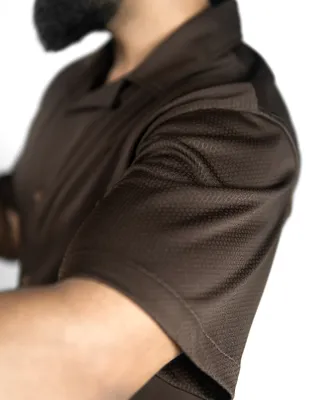 Basics Cuban Shirts in Brown Colourway
