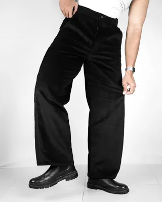 Basics Highwaisted Carpenter Pants in Classic Black