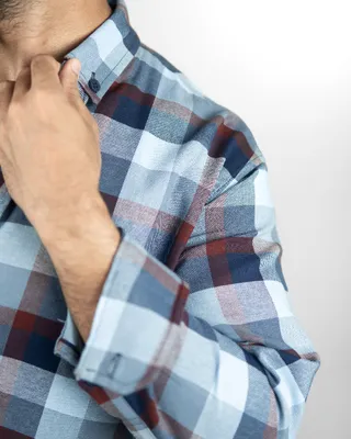 Basics Plaid Flannel Shirts in Multi Colourway