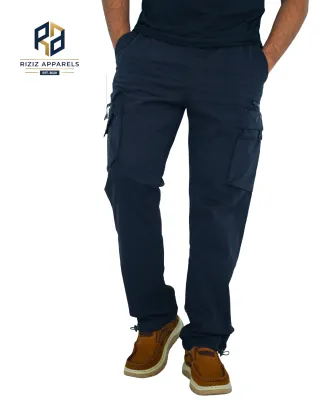 Twill Cargo Pant Black