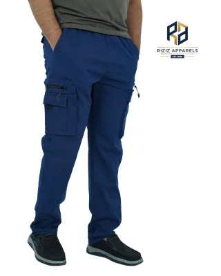 Twill Cargo Pant Navy