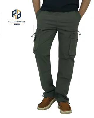 Twill Cargo Pant Olive