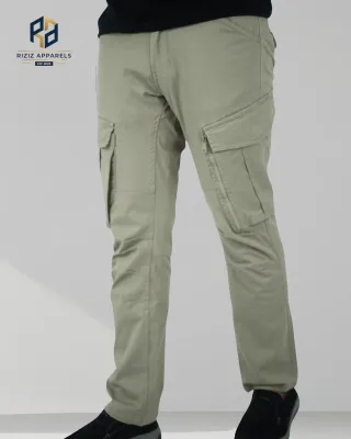 Twill Baggie Pant Beige
