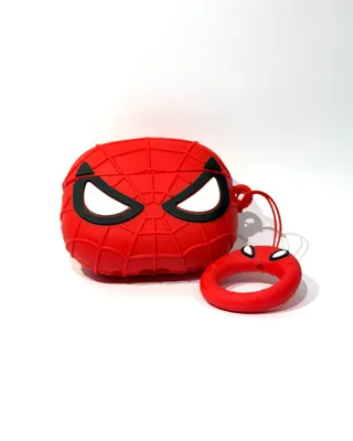 Crimson Web Phantom – AirPods Cover