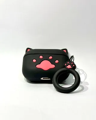 Midnight Kitty Paw – AirPods Cover