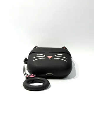 Midnight Whisker Kitty – AirPods Cover