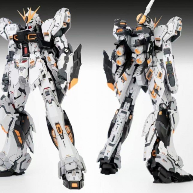 Farmer Creation Fortune Meow Studio Design MG 1/100 Nu Gundam Model Kit
