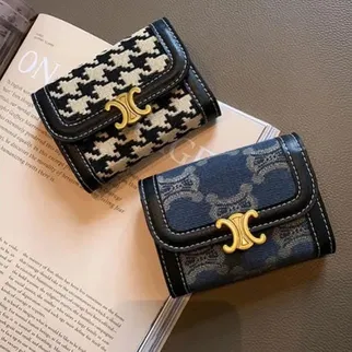 Wallet / Card Holder Leopard Stripe 