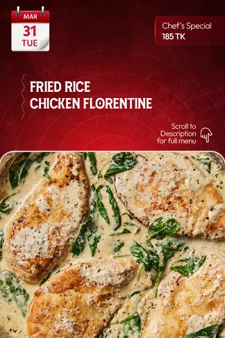 31 March 2026 - TODAY'S SPECIAL