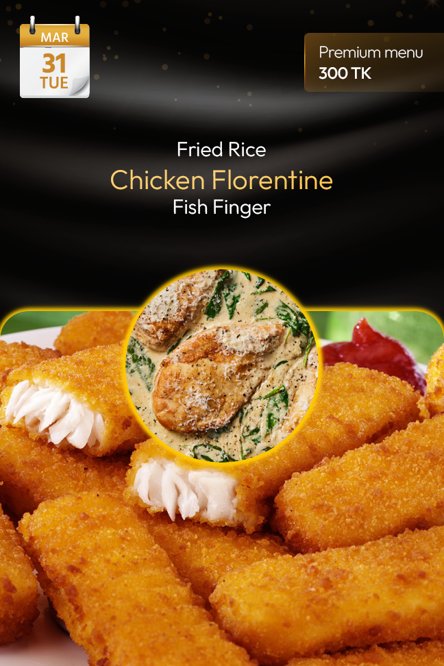 31 March 2026 - TODAY'S SPECIAL